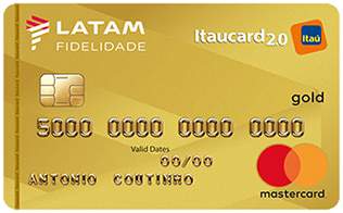 LATAM Itaucard 2.0 Gold Mastercard - Cartão de Crédito 