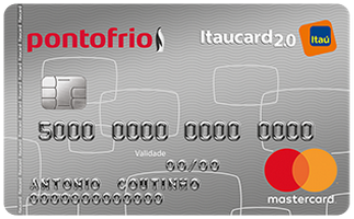 Ponto Frio Itaucard 2.0 Nacional MasterCard - Cartão de 